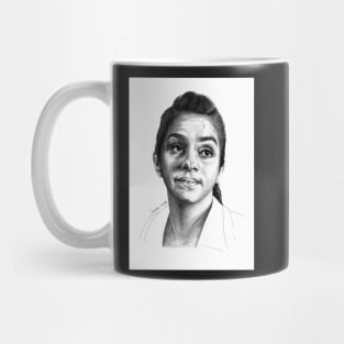 "Is it that obvious?" Yasmin Khan Mandip Gill Portrait Mug